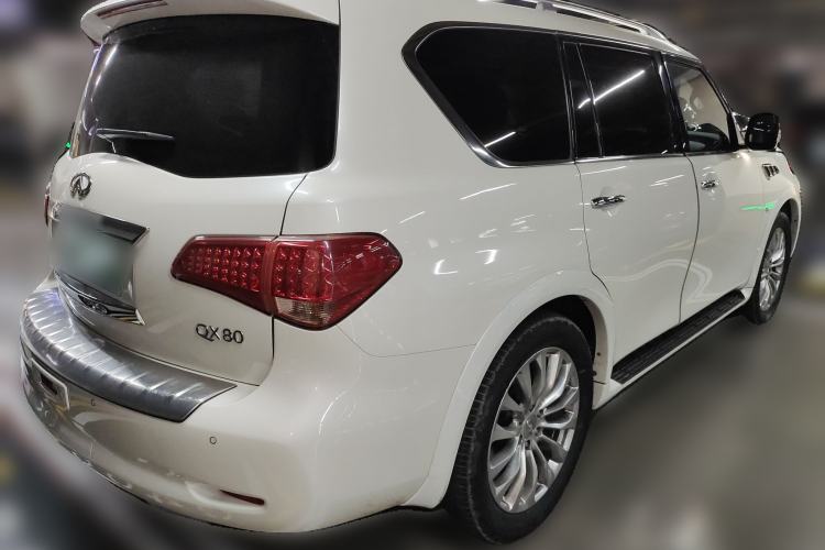 Used Infiniti QX80 2016 5.6L 4WD Rear Right 45 Deg