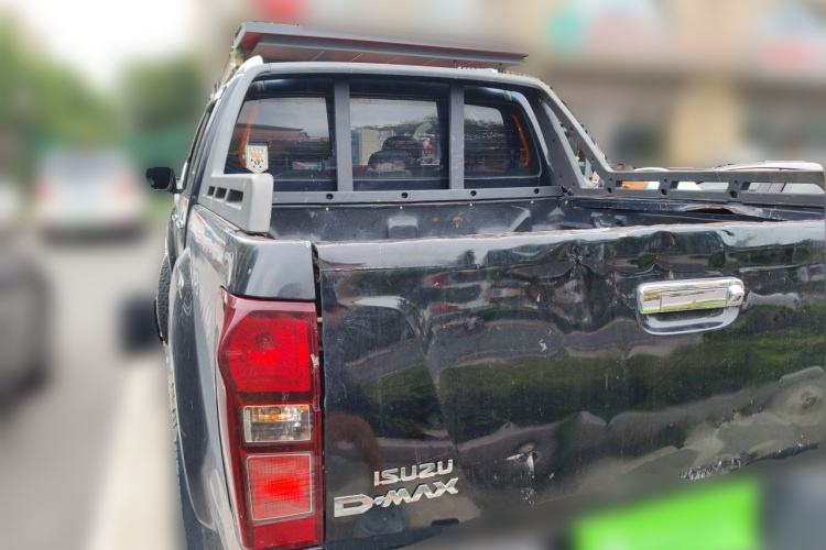 Used Isuzu D-MAX 2018 3.0T Four-Wheel Drive Automatic Ultra-Luxury Version 4JJ1-TC HI Rear Left 45 Deg