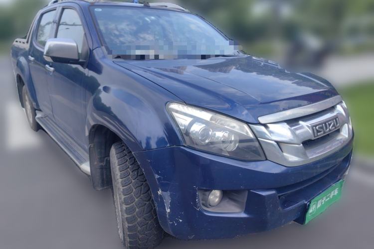 Used Isuzu D-MAX 2018 3.0T Two-Wheel Drive Automatic Elite Version 4JJ1-TC HI Front Right 45 Deg