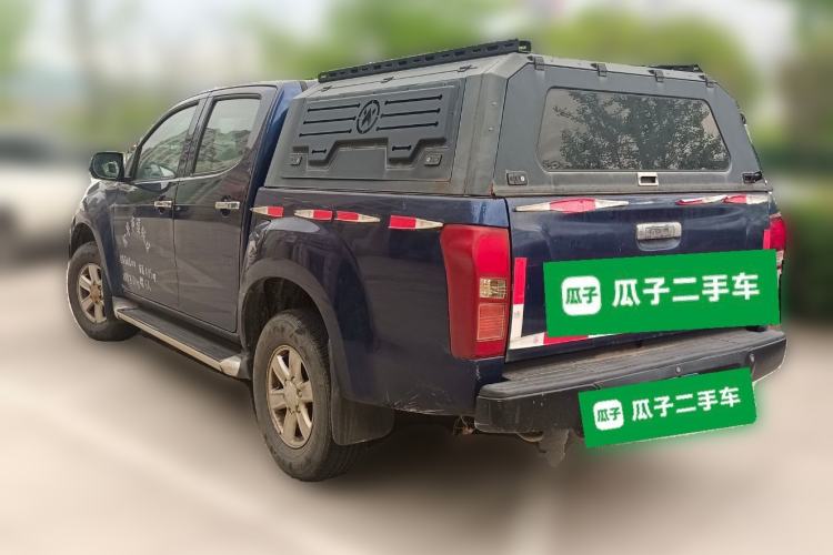 Used Isuzu D-MAX 2018 2.5T Two-Wheel-Drive Base Version JE4D25Q5A Rear Left 45 Deg