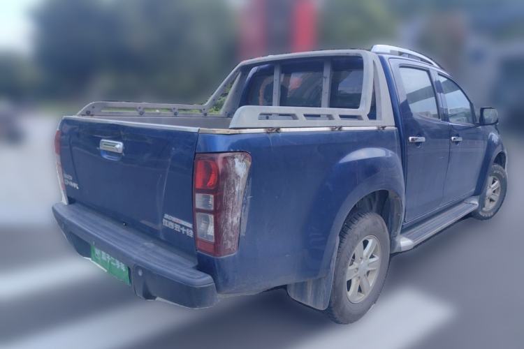Used Isuzu D-MAX 2018 3.0T Two-Wheel Drive Automatic Elite Version 4JJ1-TC HI Rear Right 45 Deg