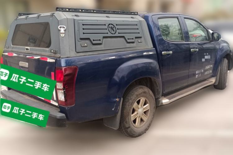 Used Isuzu D-MAX 2018 2.5T Two-Wheel-Drive Base Version JE4D25Q5A Rear Right 45 Deg