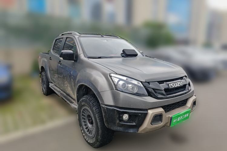 Used Isuzu D-MAX 2018 3.0T Four-Wheel Drive Automatic X-POWER Edition 4JJ1-TC HI Front Right 45 Deg