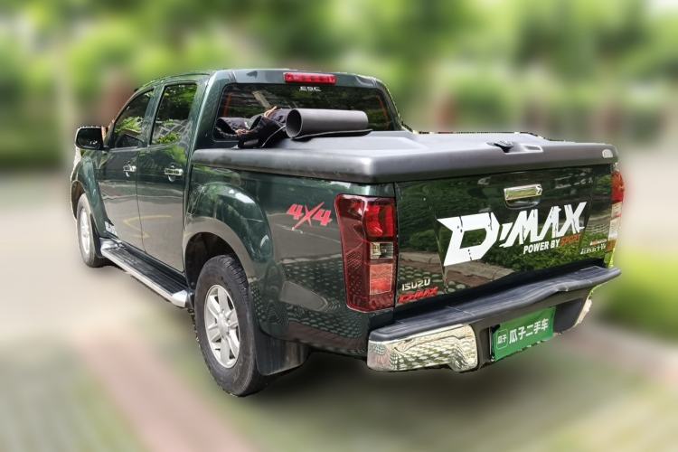 Used Isuzu D-MAX 2018 3.0T Four-Wheel Drive Automatic Ultra-Luxury Version 4JJ1-TC HI Rear Left 45 Deg