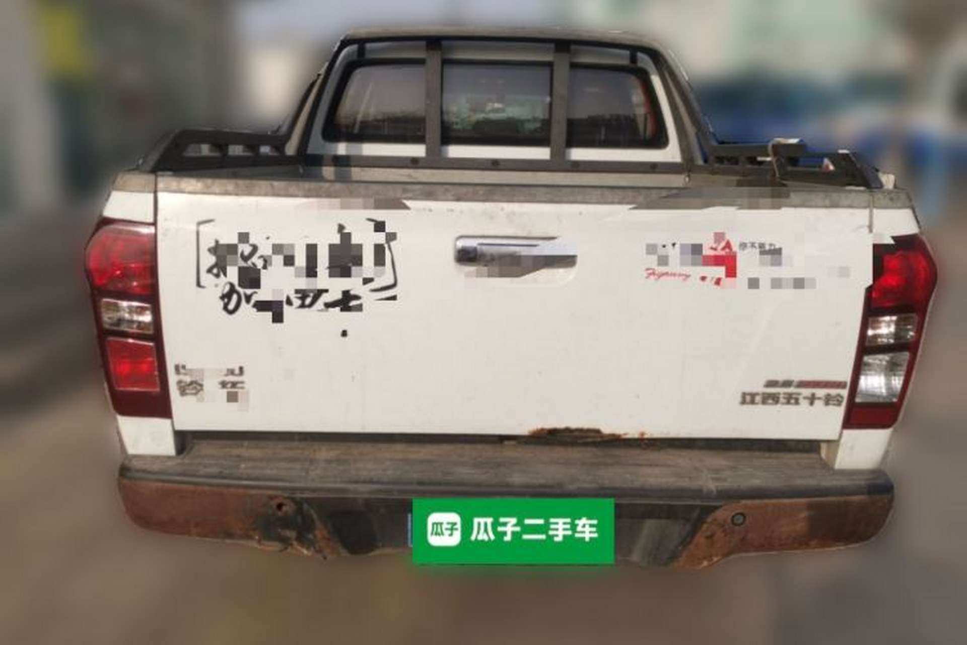 Used Isuzu D-MAX 2018 2.5T Two-Wheel-Drive Base Version JE4D25Q5A Rear