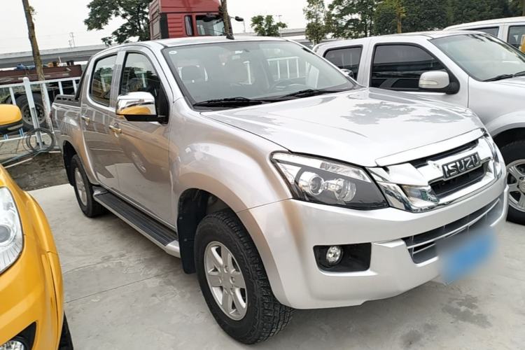 Used Isuzu D-MAX 2018 3.0T Two-Wheel Drive Automatic Elite Version 4JJ1-TC HI Front Right 45 Deg