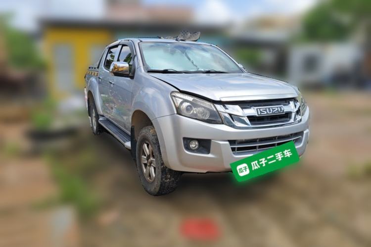Used Isuzu D-MAX 2018 3.0T Two-Wheel Drive Automatic Elite Version 4JJ1-TC HI Front Right 45 Deg