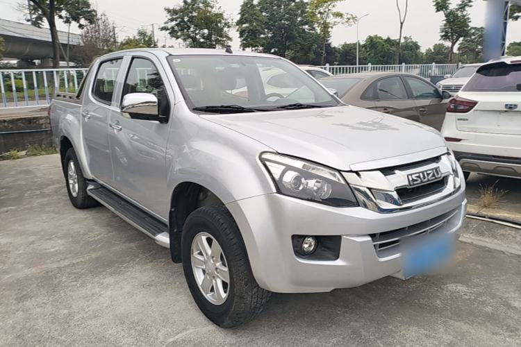 Used Isuzu D-MAX 2018 3.0T Two-Wheel Drive Automatic Elite Version 4JJ1-TC HI Front Right 45 Deg