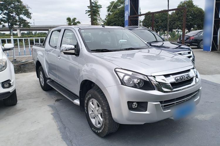Used Isuzu D-MAX 2018 3.0T Two-Wheel Drive Automatic Elite Version 4JJ1-TC HI Front Right 45 Deg