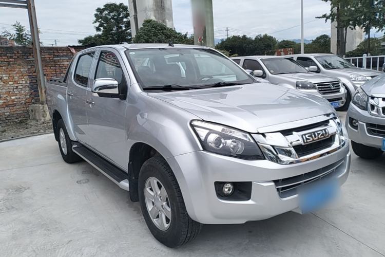 Used Isuzu D-MAX 2018 3.0T Two-Wheel Drive Automatic Elite Version 4JJ1-TC HI Front Right 45 Deg