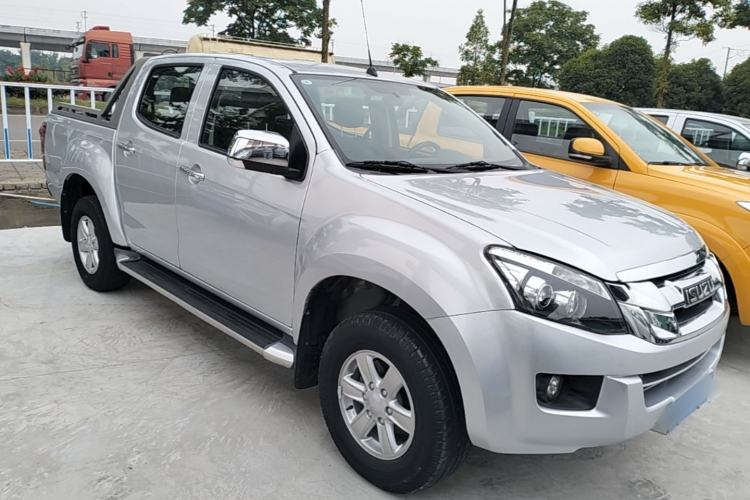 Used Isuzu D-MAX 2018 3.0T Two-Wheel Drive Automatic Elite Version 4JJ1-TC HI Front Right 45 Deg