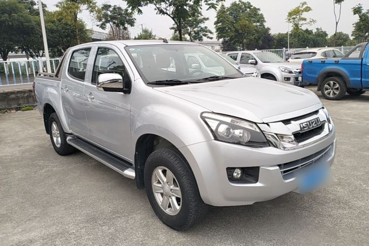 Used Isuzu D-MAX 2018 3.0T Two-Wheel Drive Automatic Elite Version 4JJ1-TC HI Front Right 45 Deg