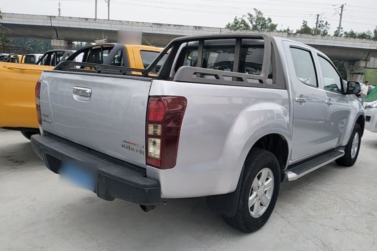 Used Isuzu D-MAX 2018 3.0T Two-Wheel Drive Automatic Elite Version 4JJ1-TC HI Rear Right 45 Deg
