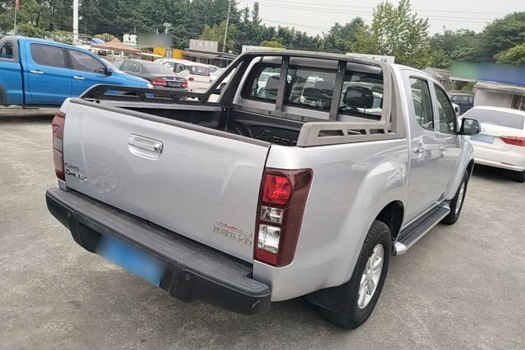 Used Isuzu D-MAX 2018 3.0T Two-Wheel Drive Automatic Elite Version 4JJ1-TC HI Rear Right 45 Deg