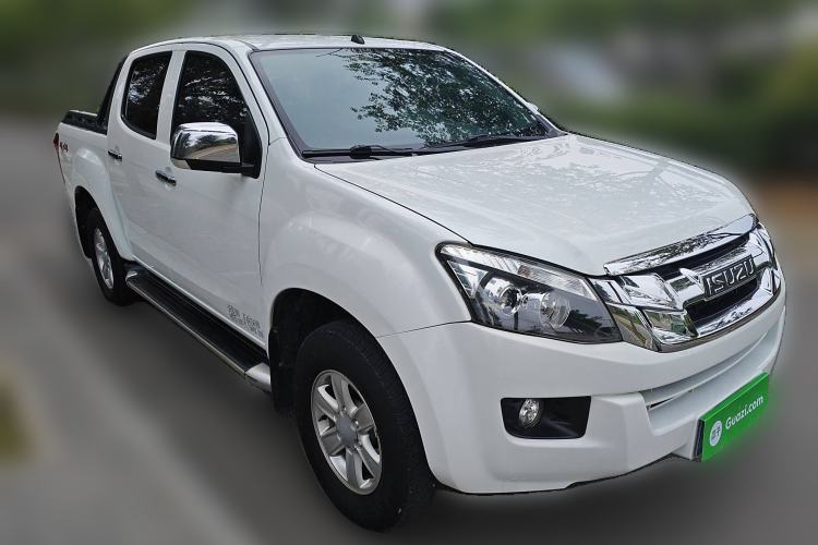 Used Isuzu D-MAX 2018 3.0T Four-Wheel Drive Automatic Ultra-Luxury Version 4JJ1-TC HI Exterior 2