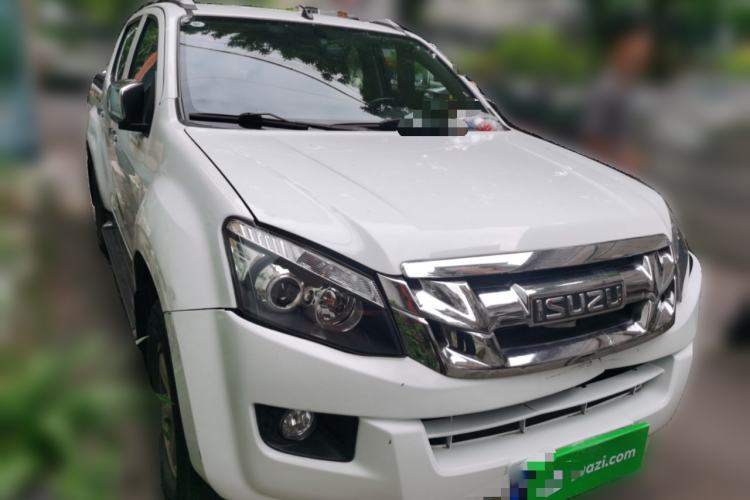 Used Isuzu D-MAX 2018 3.0T Four-Wheel Drive Automatic Ultra-Luxury Version 4JJ1-TC HI Front Right 45 Deg