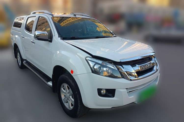 Used Isuzu D-MAX 2018 3.0T Four-Wheel Drive Automatic Ultra-Luxury Version 4JJ1-TC HI Front Right 45 Deg