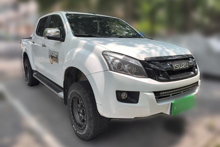 Used Isuzu D-MAX 2018 3.0T Two-Wheel Drive Automatic Elite Version 4JJ1-TC HI Front Right 45 Deg