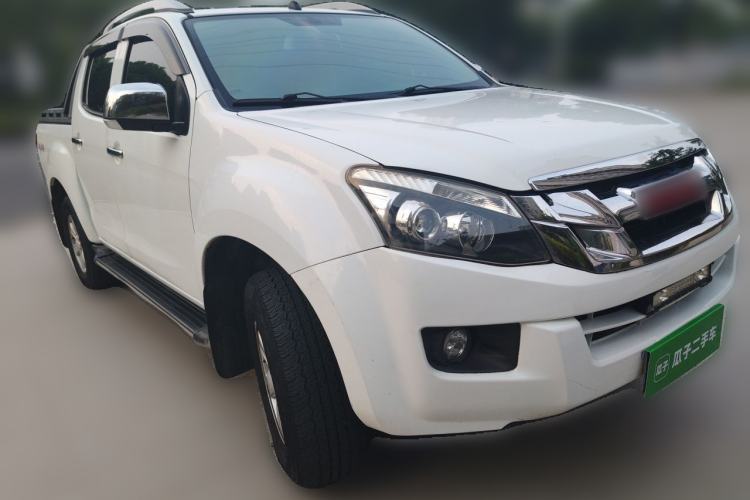 Used Isuzu D-MAX 2018 3.0T Four-Wheel Drive Automatic Ultra-Luxury Version 4JJ1-TC HI Front Right 45 Deg