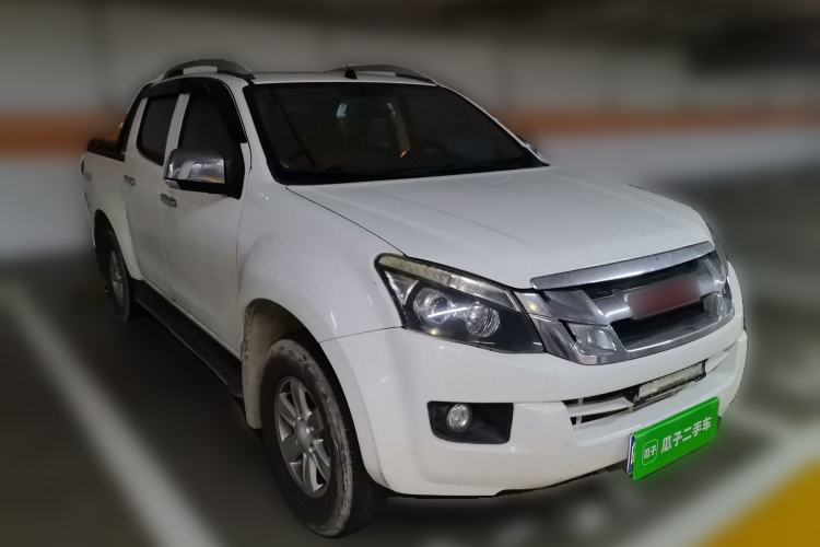 Used Isuzu D-MAX 2018 3.0T Four-Wheel Drive Automatic Ultra-Luxury Version 4JJ1-TC HI Front Right 45 Deg