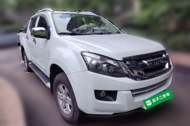 Used Isuzu D-MAX 2018 3.0T Four-Wheel Drive Automatic Ultra-Luxury Version 4JJ1-TC HI Front Right 45 Deg
