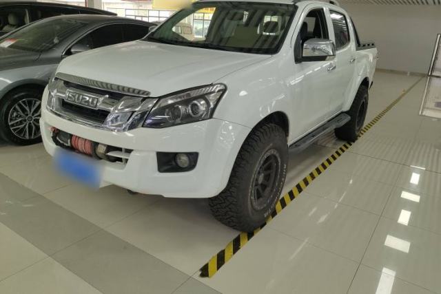 Used Isuzu D-MAX 2018 3.0T Four-Wheel Drive Automatic Ultra-Luxury Version 4JJ1-TC HI