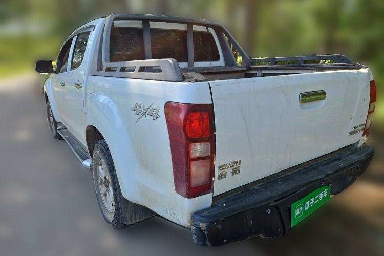 Used Isuzu D-MAX 2018 2.5T Four-Wheel Drive Base Version JE4D25Q5A Rear Left 45 Deg