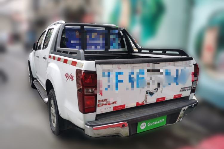 Used Isuzu D-MAX 2018 3.0T Four-Wheel Drive Automatic Ultra-Luxury Version 4JJ1-TC HI Rear Left 45 Deg