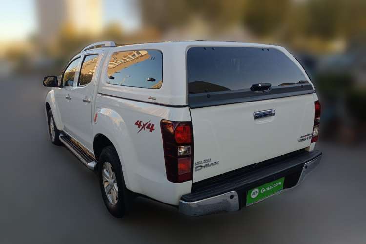 Used Isuzu D-MAX 2018 3.0T Four-Wheel Drive Automatic Ultra-Luxury Version 4JJ1-TC HI Rear Left 45 Deg