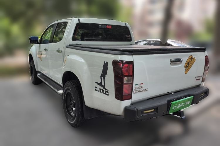 Used Isuzu D-MAX 2018 3.0T Two-Wheel Drive Automatic Elite Version 4JJ1-TC HI Rear Left 45 Deg