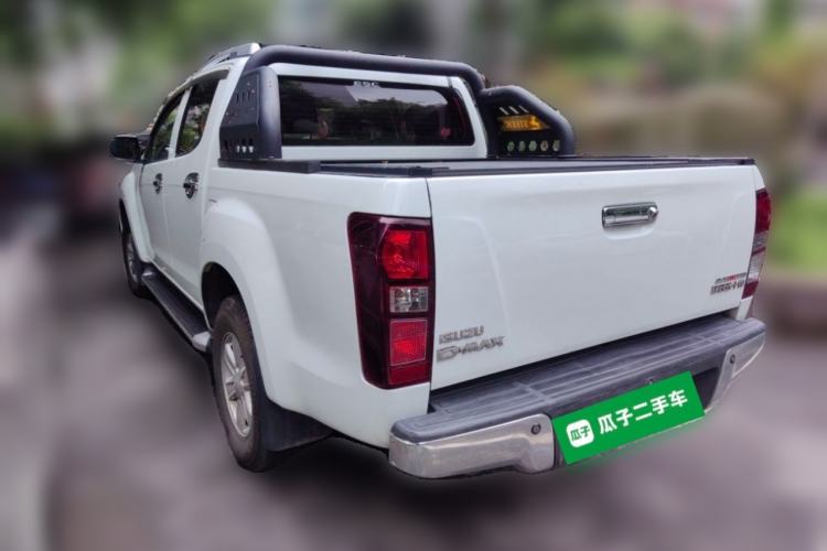 Used Isuzu D-MAX 2018 3.0T Four-Wheel Drive Automatic Ultra-Luxury Version 4JJ1-TC HI Rear Left 45 Deg
