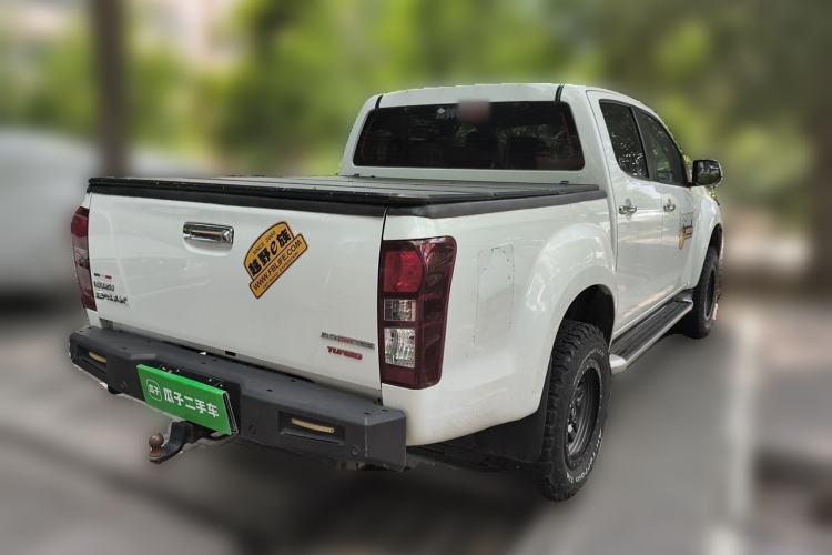 Used Isuzu D-MAX 2018 3.0T Two-Wheel Drive Automatic Elite Version 4JJ1-TC HI Rear Right 45 Deg