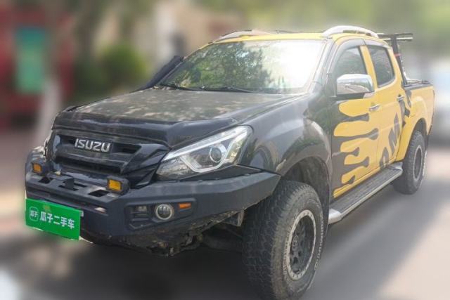 Used Isuzu D-MAX 2019 3.0T Four-Wheel Drive Automatic Ultra-Luxury Version 4JJ1-TC HI