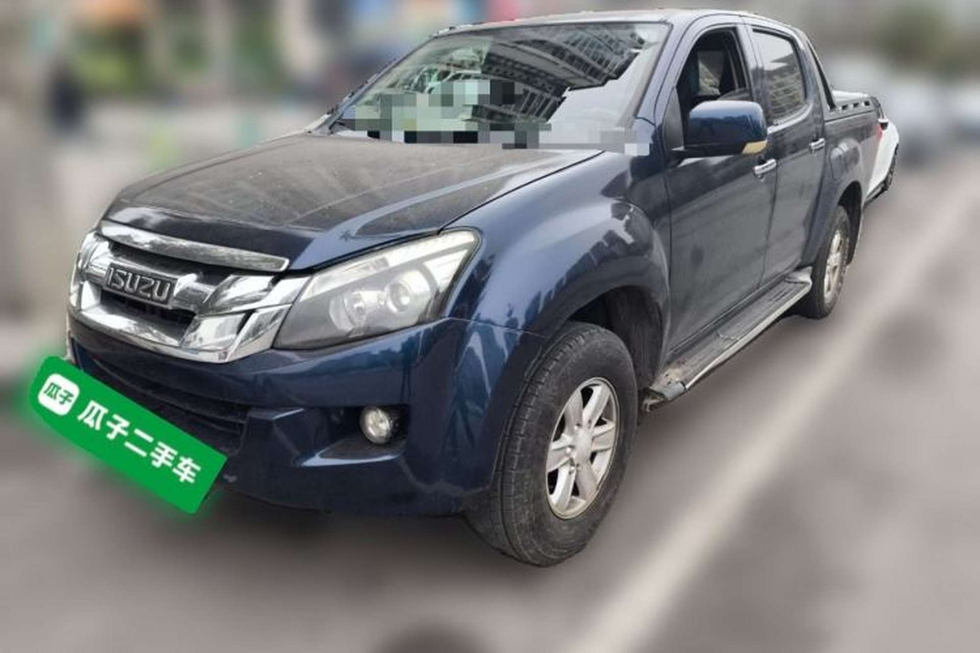 Used Isuzu D-MAX 2019 2.5T Two-Wheel Drive Automatic Base Version JE4D25Q5A Front Left 45 Deg