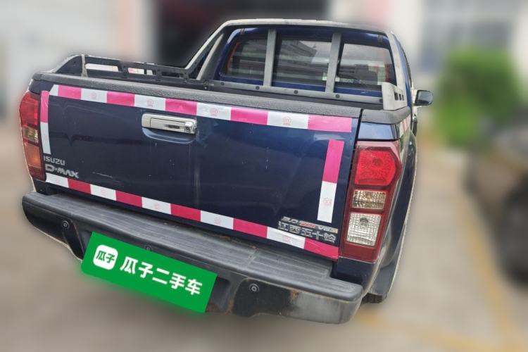Used Isuzu D-MAX 2019 3.0T Two-Wheel Drive Automatic Elite Version 4JJ1-TC HI Rear Left 45 Deg