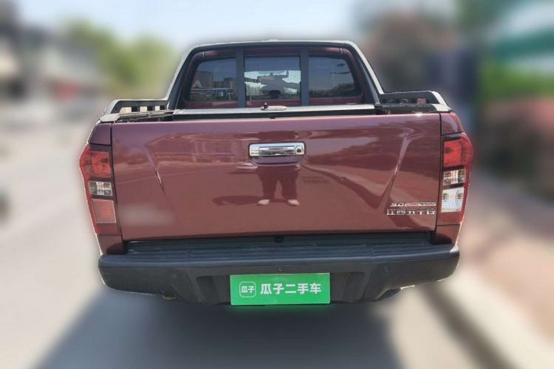Used Isuzu D-MAX 2019 3.0T Four-Wheel Drive Automatic Elite Version 4JJ1-TC HI Rear