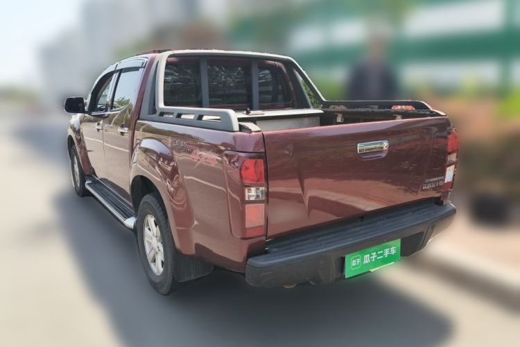 Used Isuzu D-MAX 2019 3.0T Four-Wheel Drive Automatic Elite Version 4JJ1-TC HI Rear Left 45 Deg