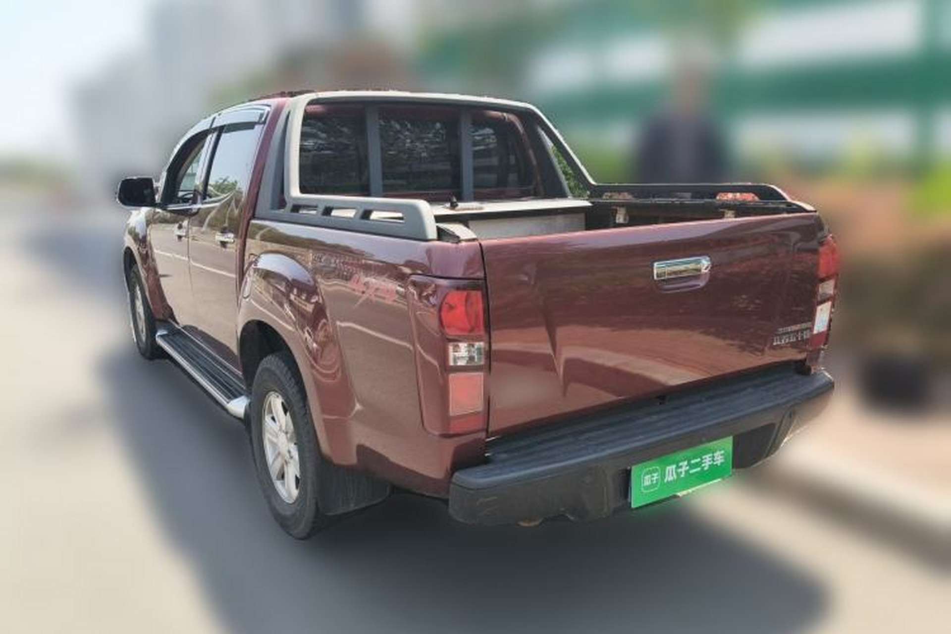 Used Isuzu D-MAX 2019 3.0T Four-Wheel Drive Automatic Elite Version 4JJ1-TC HI Rear Left 45 Deg
