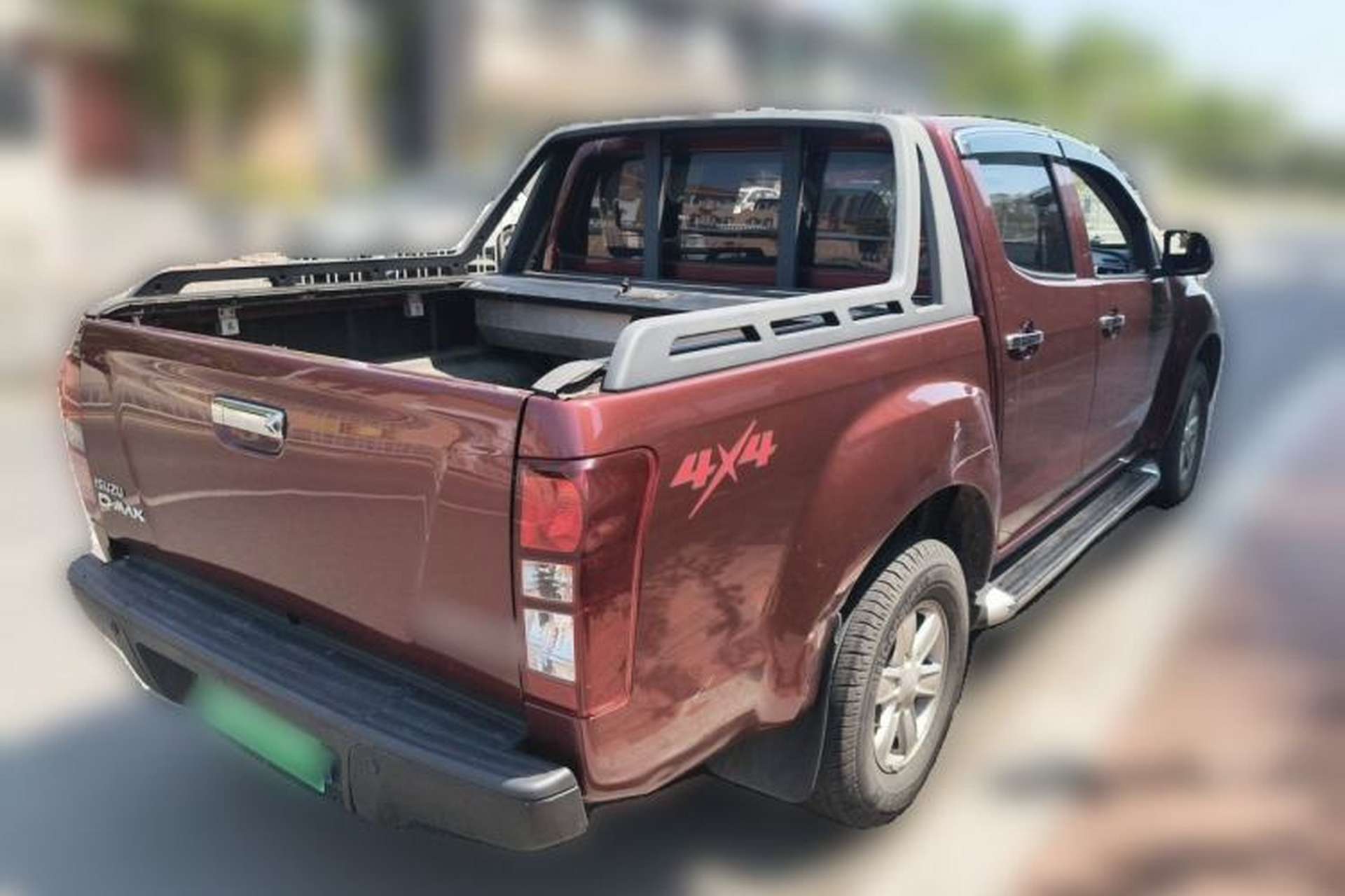 Used Isuzu D-MAX 2019 3.0T Four-Wheel Drive Automatic Elite Version 4JJ1-TC HI Rear Right 45 Deg