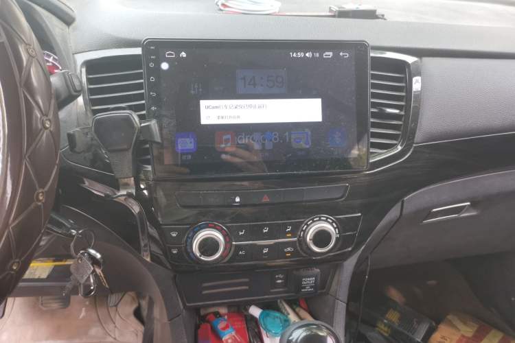 Used Isuzu D-MAX 2019 2.5T Two-Wheel Drive Manual Navigation Edition China VI Standard Extended Version JE4D25Q6A Audio And AC Panel