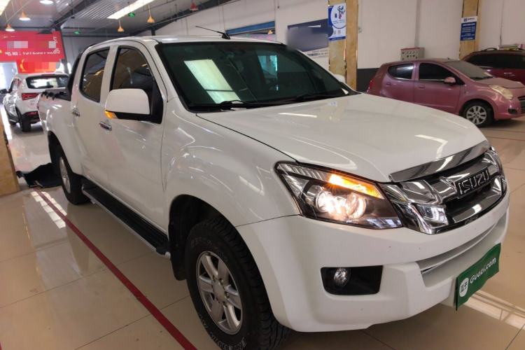 Used Isuzu D-MAX 2019 2.5T Two-Wheel Drive Manual Navigation Edition China VI Standard Extended Version JE4D25Q6A Exterior 1
