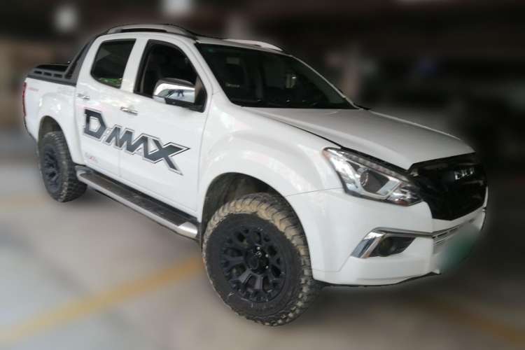 Used Isuzu D-MAX 2019 3.0T Four-Wheel Drive Automatic Ultra-Luxury Version 4JJ1-TC HI Front Right 45 Deg