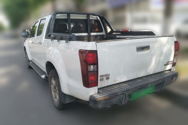 Used Isuzu D-MAX 2019 2.5T Two-Wheel Drive Manual Navigation Edition China VI Standard Extended Version JE4D25Q6A Rear Left 45 Deg