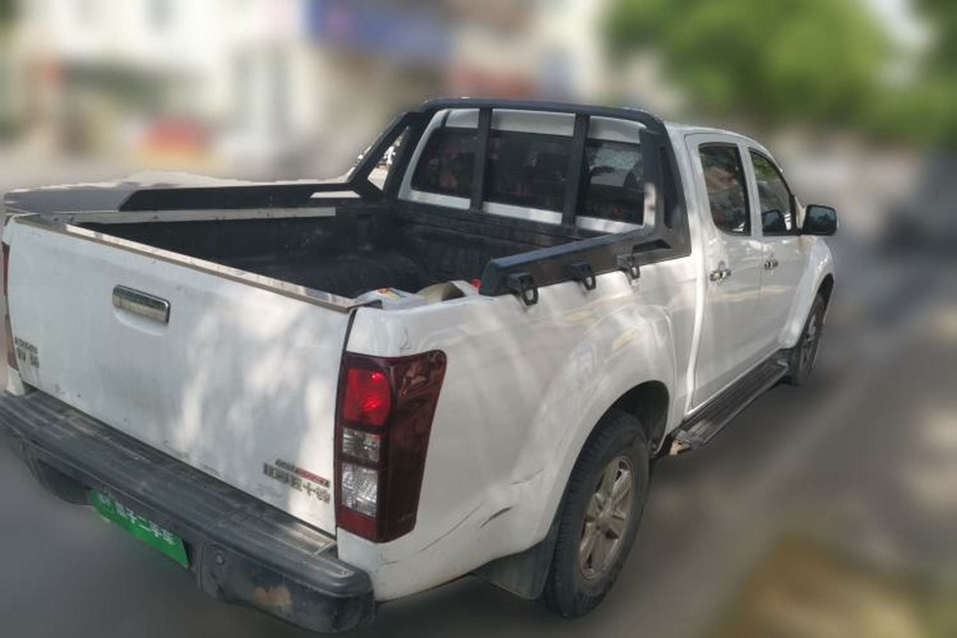 Used Isuzu D-MAX 2019 2.5T Two-Wheel Drive Manual Navigation Edition China VI Standard Extended Version JE4D25Q6A Rear Right 45 Deg