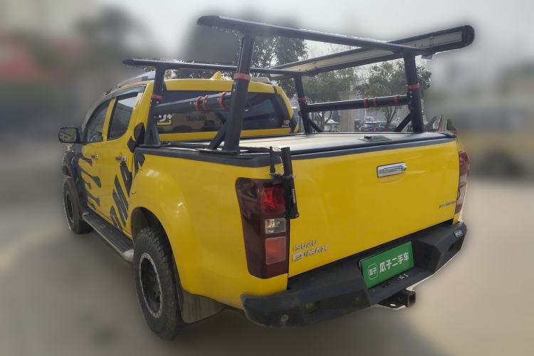 Used Isuzu D-MAX 2019 3.0T Four-Wheel Drive Automatic Ultra-Luxury Version 4JJ1-TC HI Rear Left 45 Deg