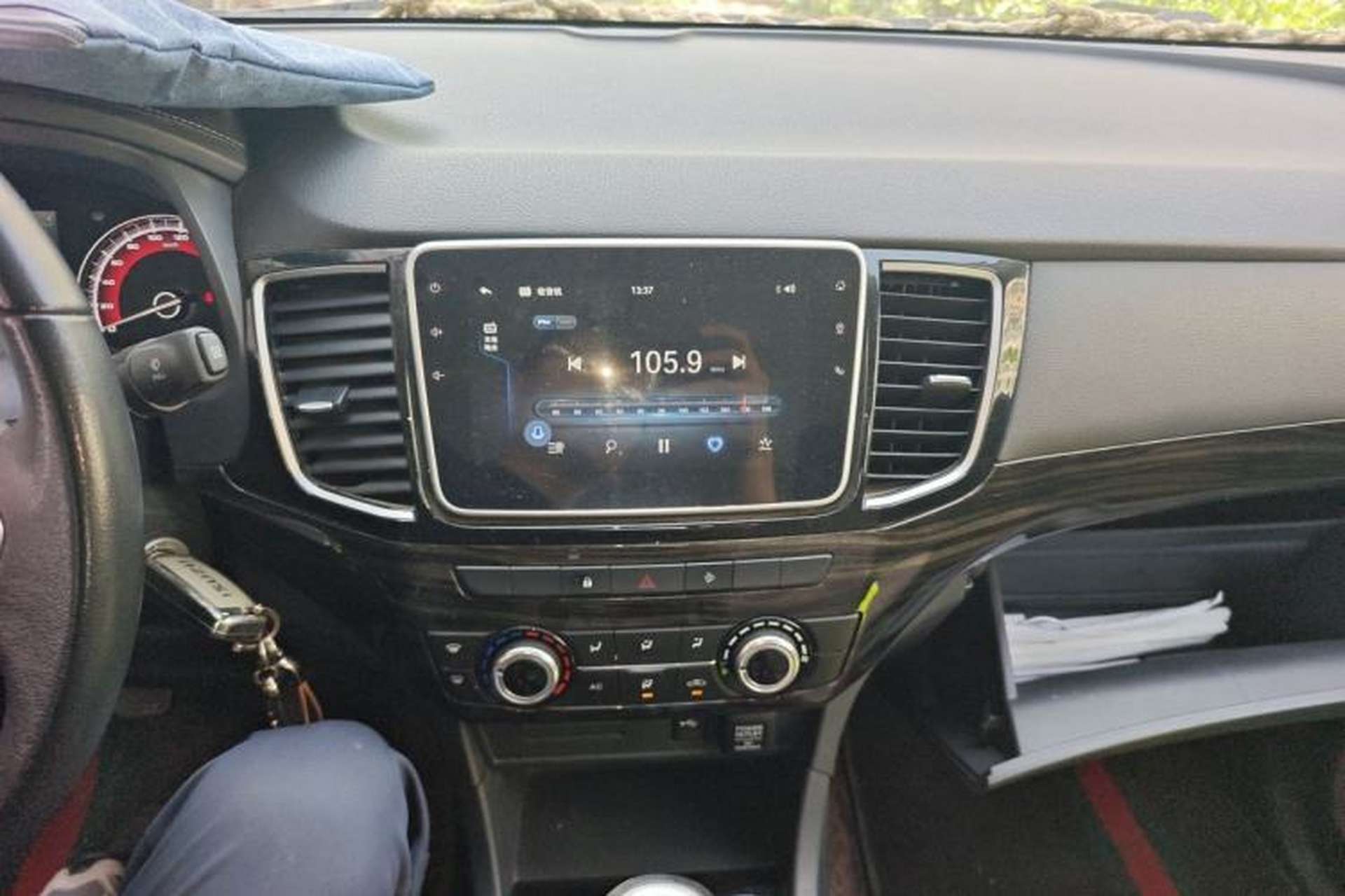 Used Isuzu D-MAX 2020 2.5T 4WD Manual Navigation Version China VI Standard Extended Length JE4D25Q6A Audio And AC Panel