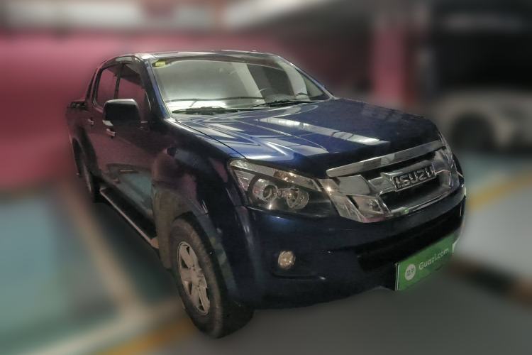 Used Isuzu D-MAX 2020 2.5T Two-Wheel Drive Automatic Navigation Version China VI Emission Standard Extended Length JE4D25Q6A Front Right 45 Deg