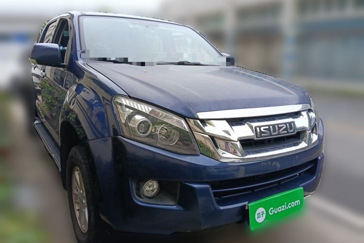 Used Isuzu D-MAX 2020 2.5T Two-Wheel Drive Automatic Flagship Edition China VI Standard Extended Version JE4D25Q6A Front Right 45 Deg