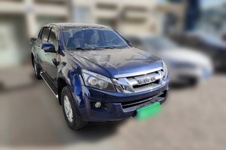 Used Isuzu D-MAX 2020 2.5T 4x4 Automatic Navigation Version China VI Standard Extended Length JE4D25Q6A Front Right 45 Deg