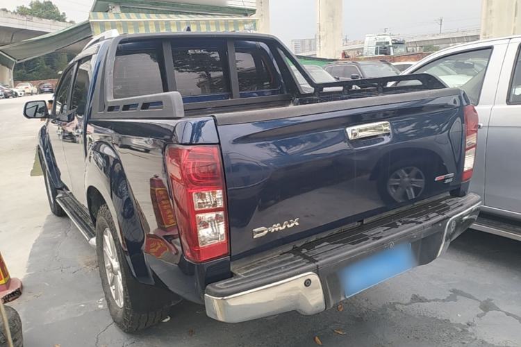Used Isuzu D-MAX 2020 1.9T 4x4 Automatic Luxury Edition China VI Standard RZ4E Hi-Power Rear Left 45 Deg